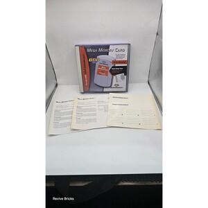 Sega Dreamcast Performance Mega Memory Card Case‎ Great Condition New Stickers